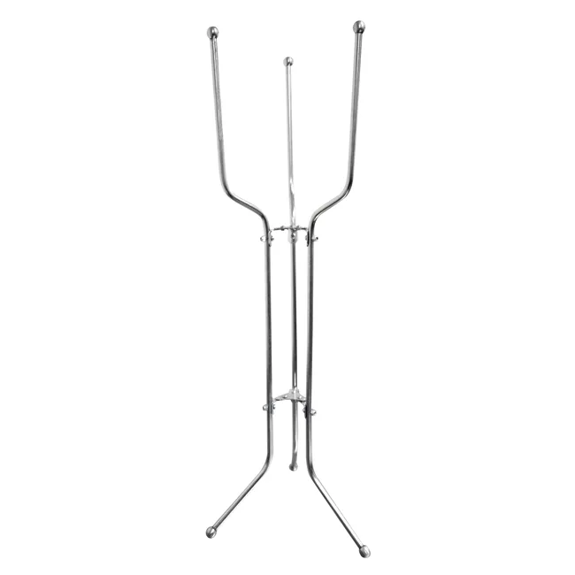 Chrome-coated Wine Bucket Folding Stand for 8 qt Wine Buckets