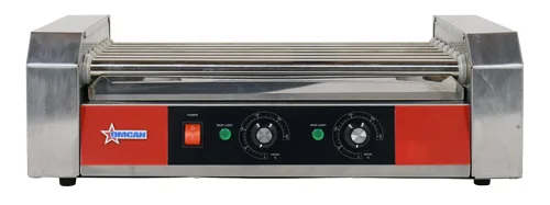 18 Hot Dog Roller Grill with 7 Rollers - 120 V, 910 W