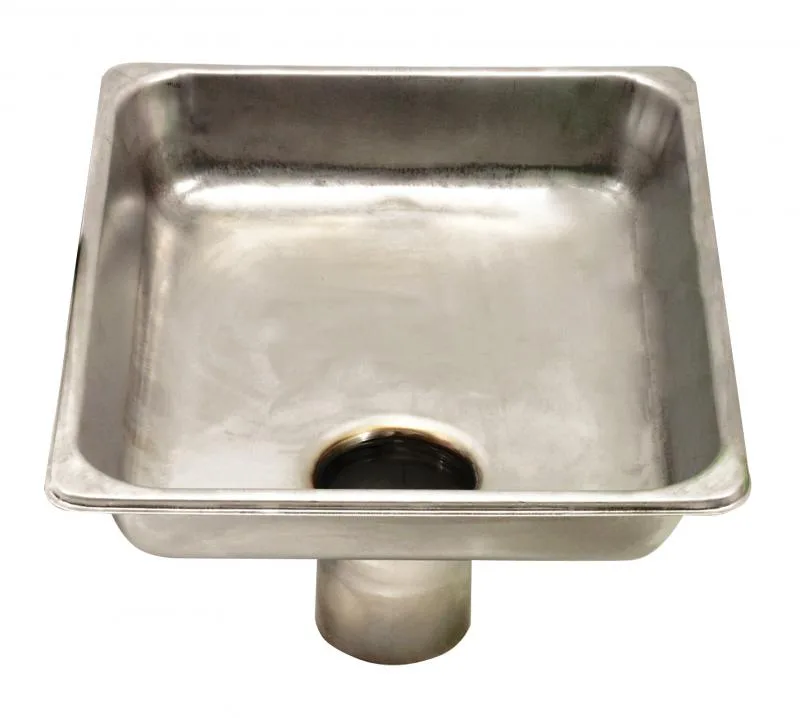 10″ x 12″ Stainless Steel Feed Pan for #12 Grinder