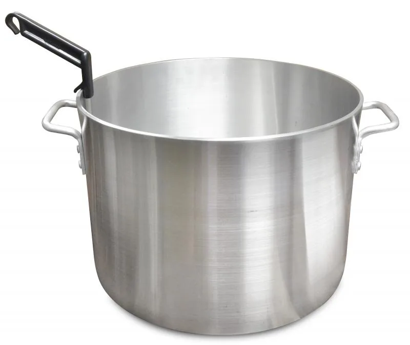 13" Long Stainless Steel Ladle with Black Plastic Handle