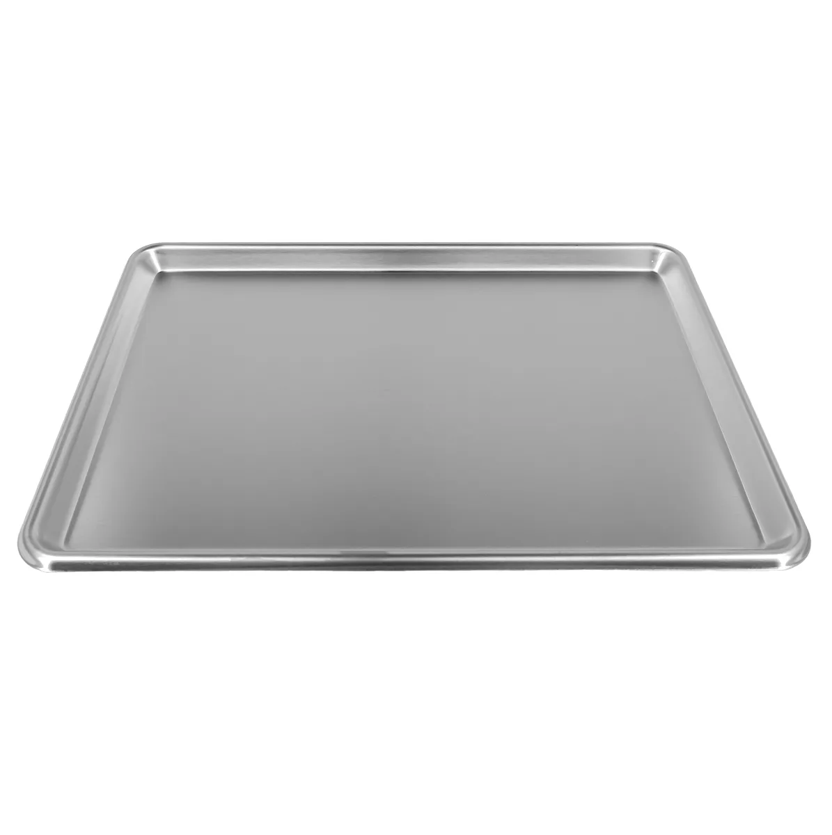 Stainless Steel 20 Gauge 1/2-Size (13″x18″) Bun Pan / Sheet Pan with Open Bead