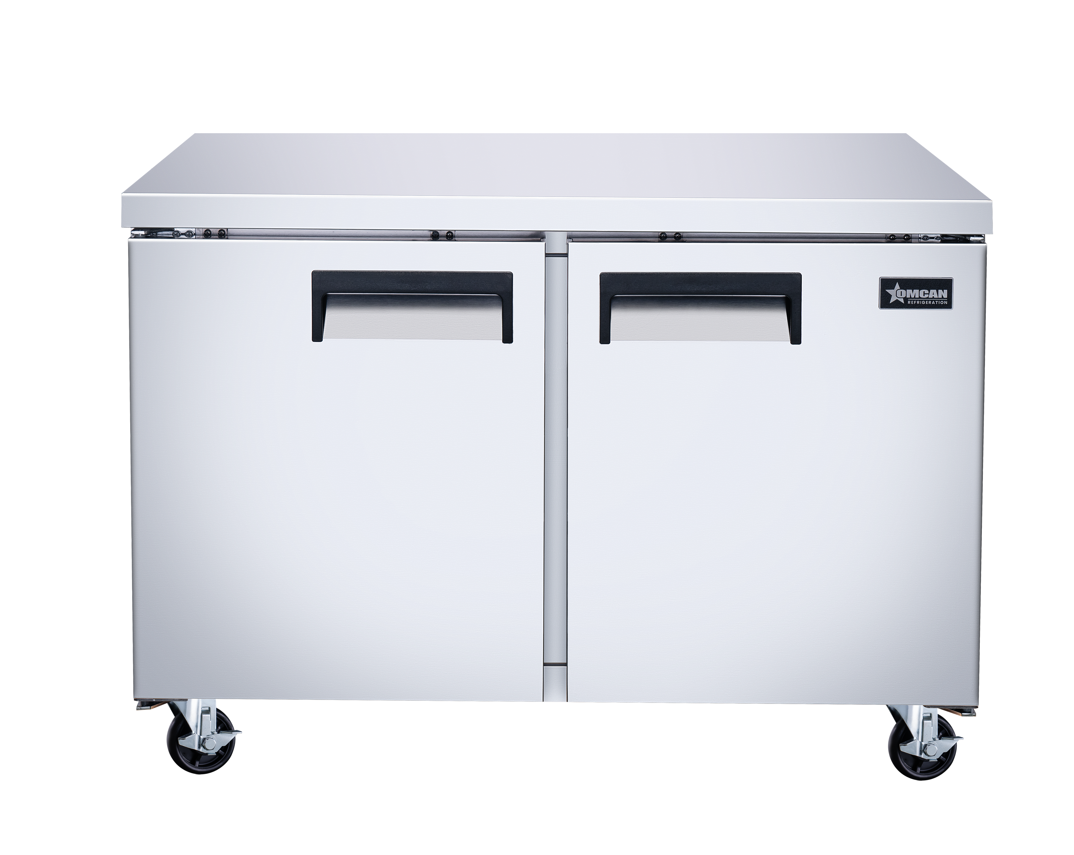 48″ Two (2) Door Undercounter Freezer, 12 cu.ft. (338 L), Stainless Steel