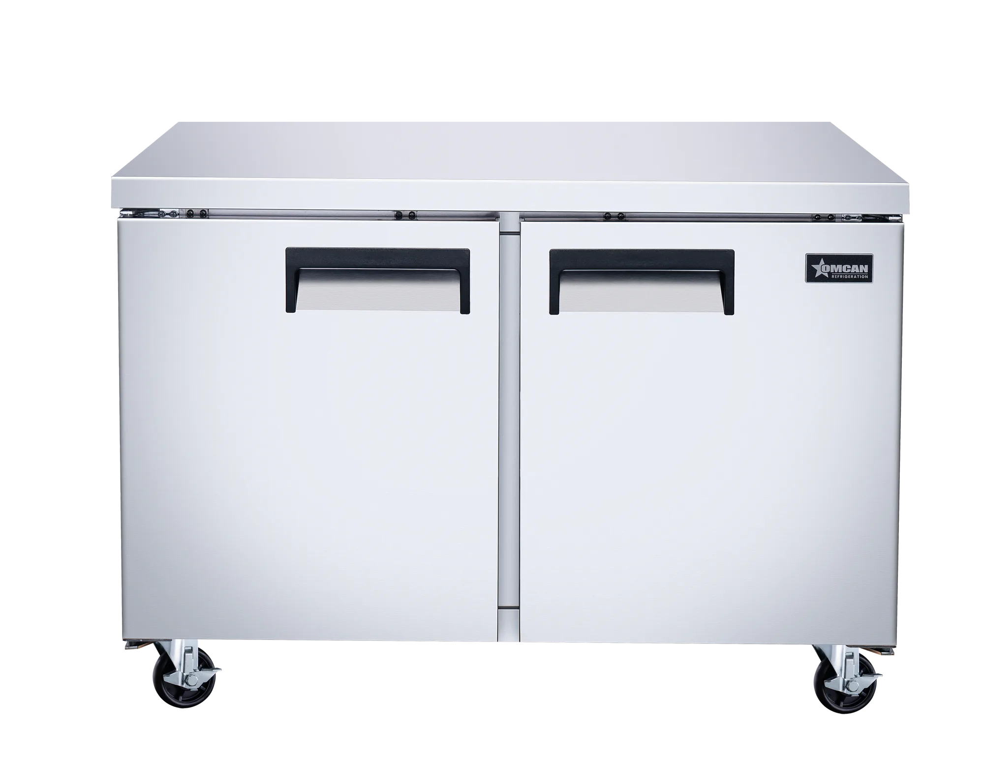48″ Two (2) Door Undercounter Freezer, 12 cu.ft. (338 L), Stainless Steel