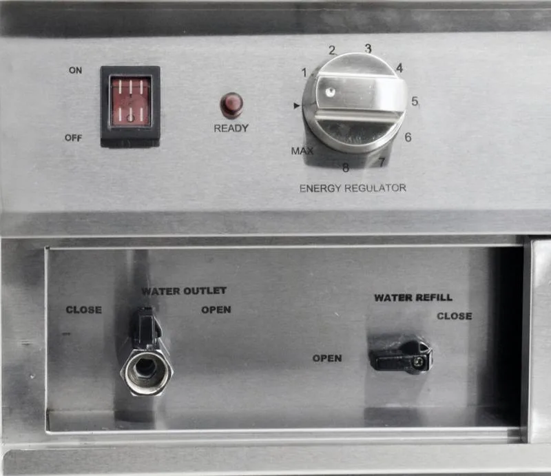 2 x 2.5 Gallon (9L) Double Tank Electric Countertop Pasta Cooker (240V)