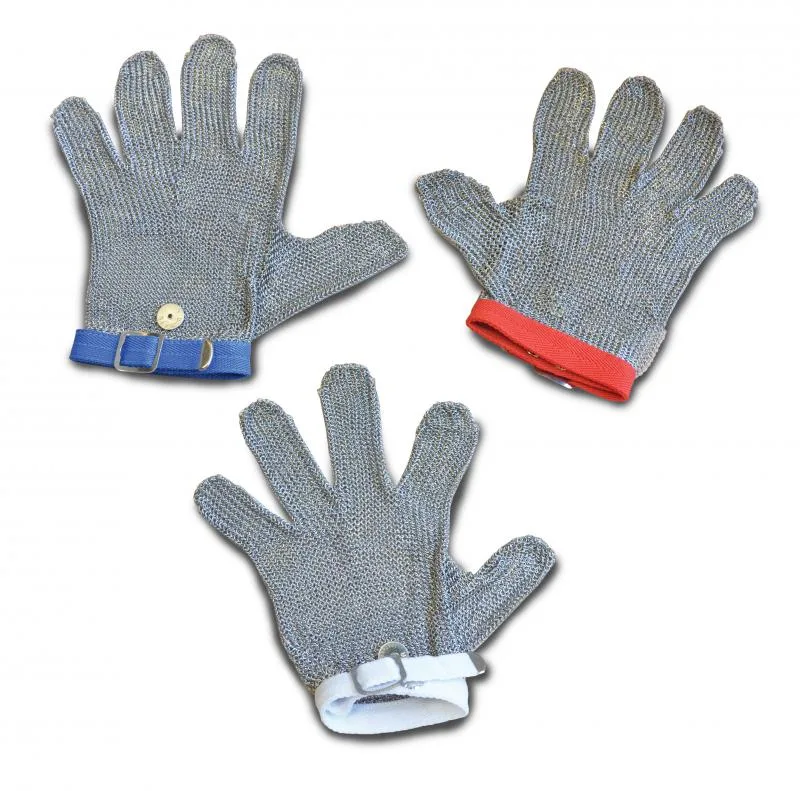 Extra Extra Small Mesh Glove with Yellow Wrist Strap