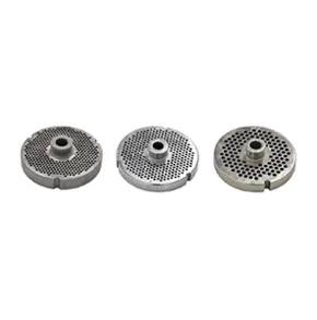 Stainless Steel #22 machine plate with hub 4.8mm (3/16″) – one notch with two flat sides