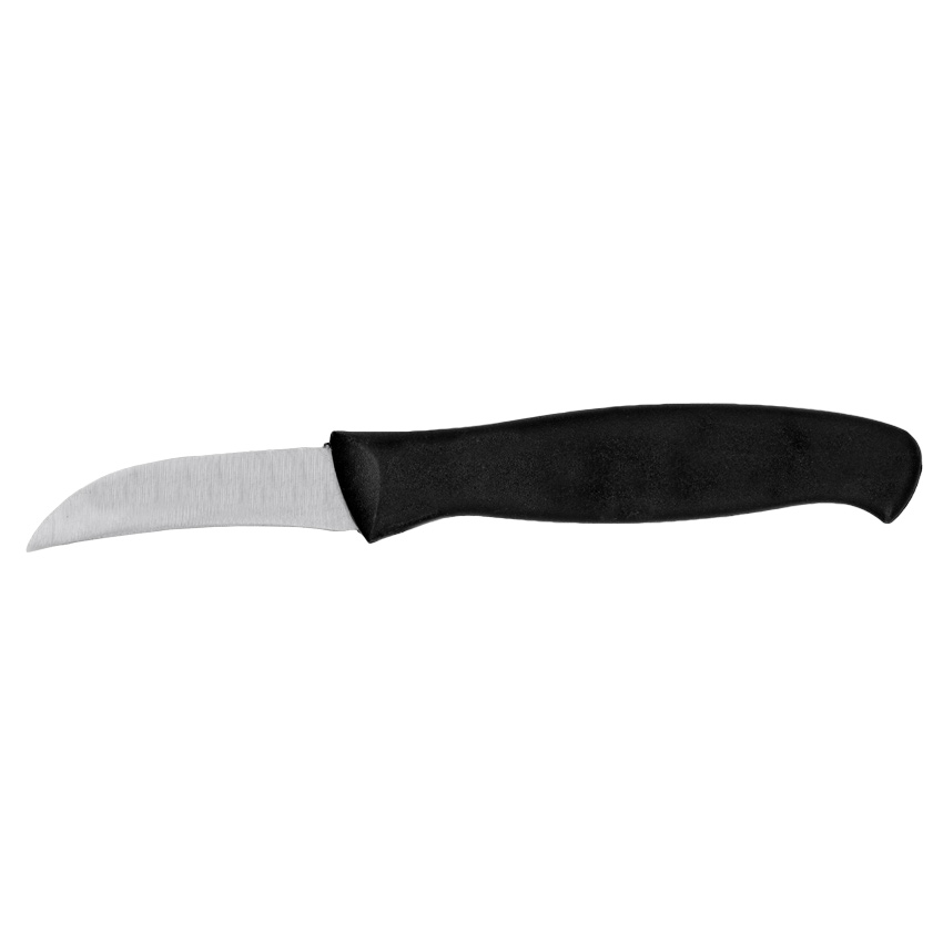 2 1/2" Turning Knife with Black Handle