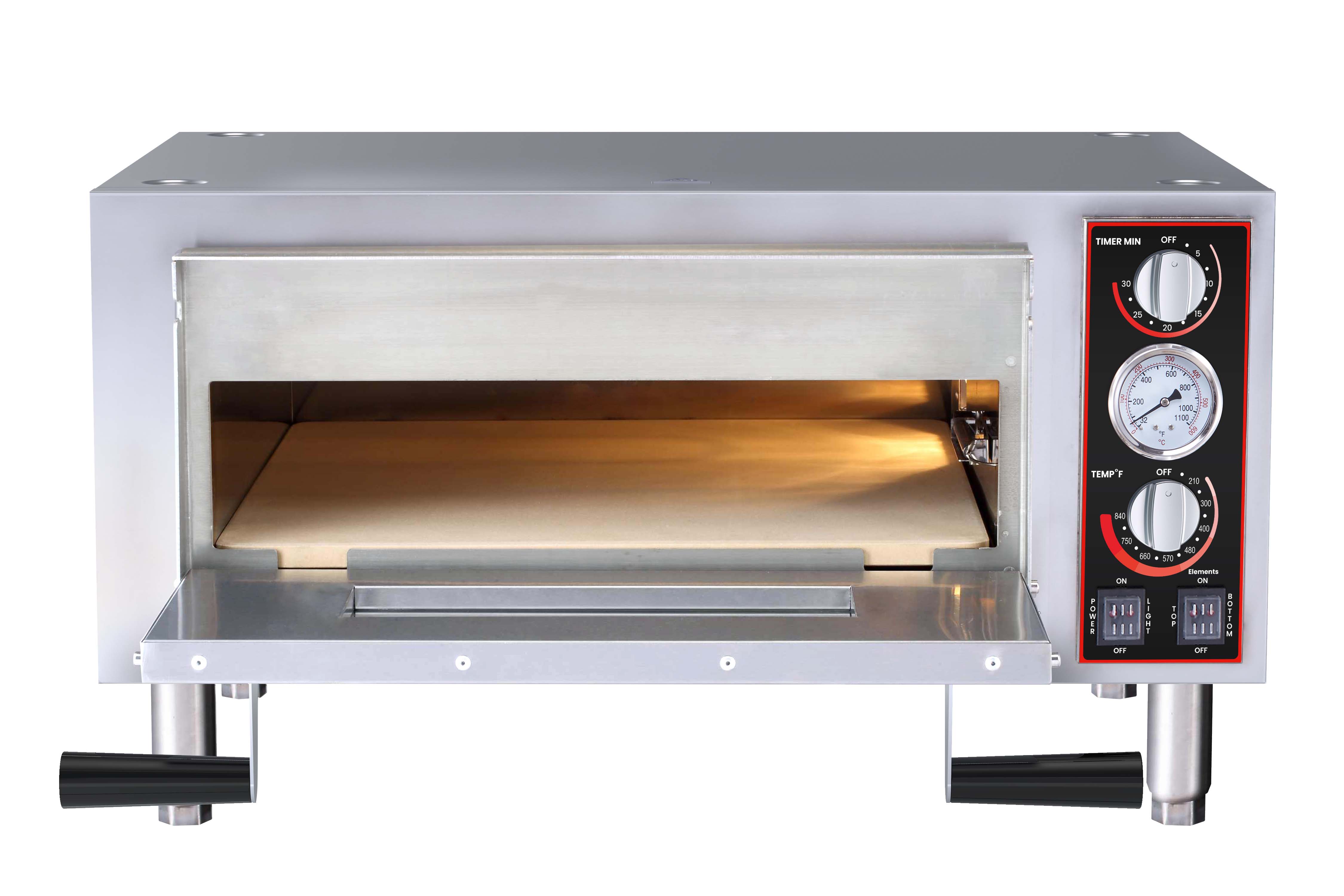 28" Countertop Single Chamber Pizza Oven with 18" Chamber