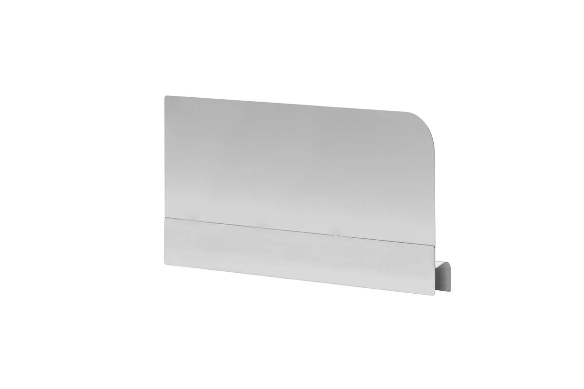 Stainless Steel Splash Guard for 24″ x 24″ Pot Sinks – Left
