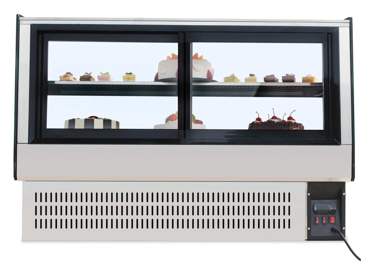 47″ Drop-In Curved Glass Refrigerated Display, 6 cu.ft. (173 L)