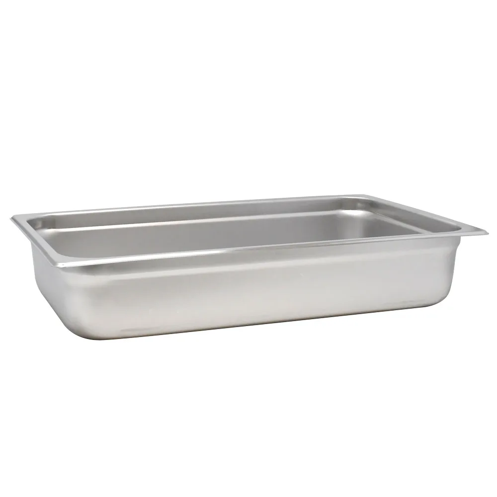 GN 1/1 Full-Size Stainless Steel Steam Table Pan – 4″ Deep