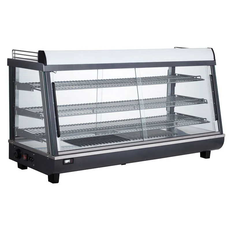47" Display Warmer, 3 Shelves, Sliding Doors, Self/Full-Service, 6.5 cu. ft. (186 L) capacity
