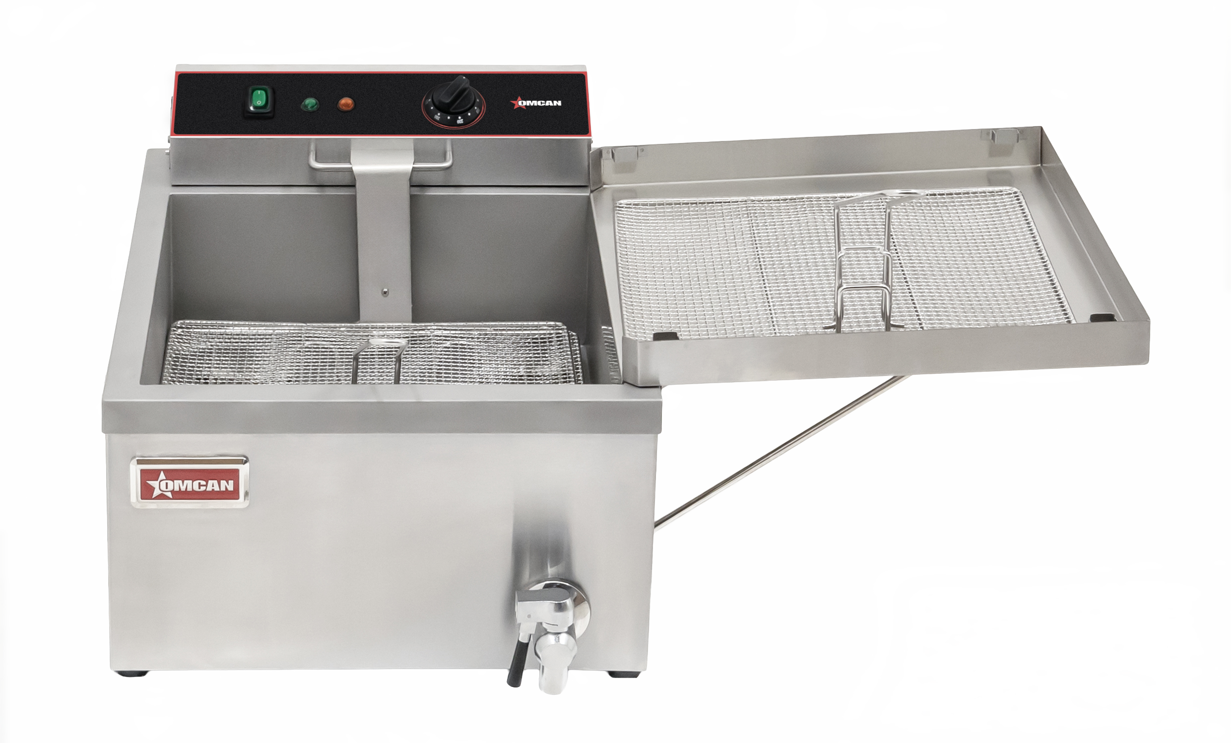 25 lbs. (3 Gal) Oil Capacity Countertop Electric Fryer – 120V, 1Ph, 1700W