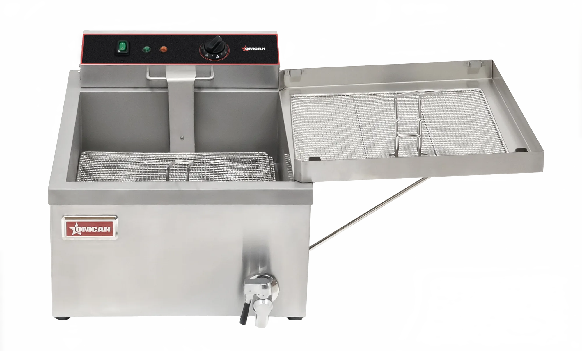 25 lbs. (3 Gal) Oil Capacity Countertop Electric Fryer – 120V, 1Ph, 1700W