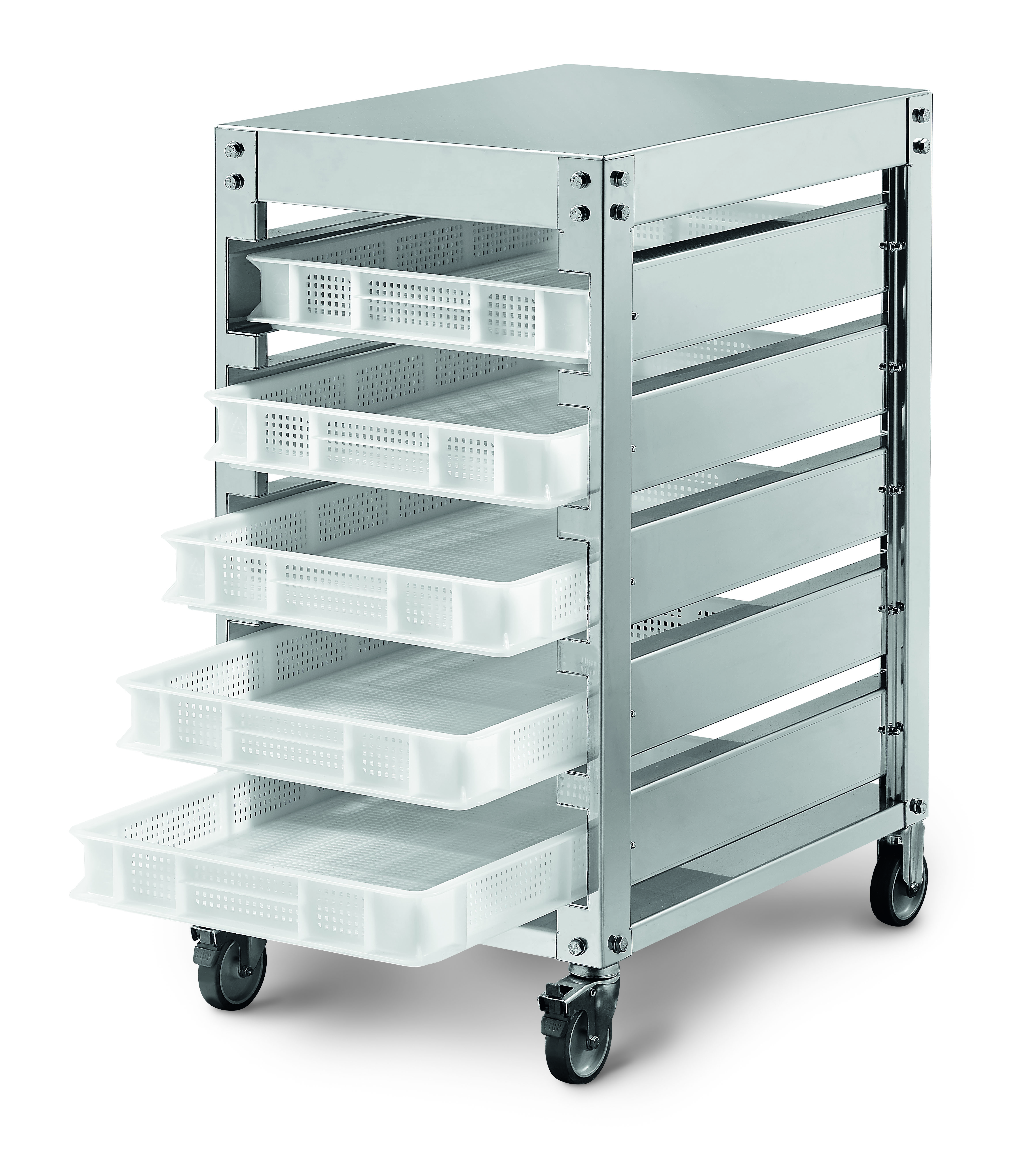 5 Tier Trolley for Countertop Pasta Machines