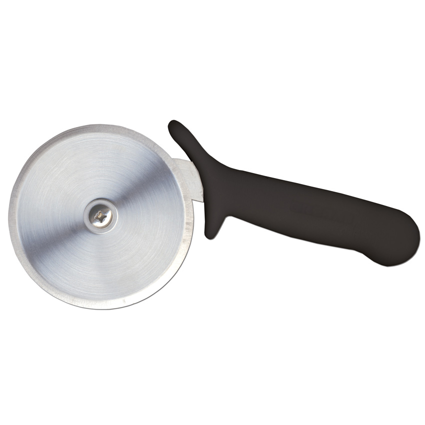 4" R-Style Pizza Cutter with Black Handle