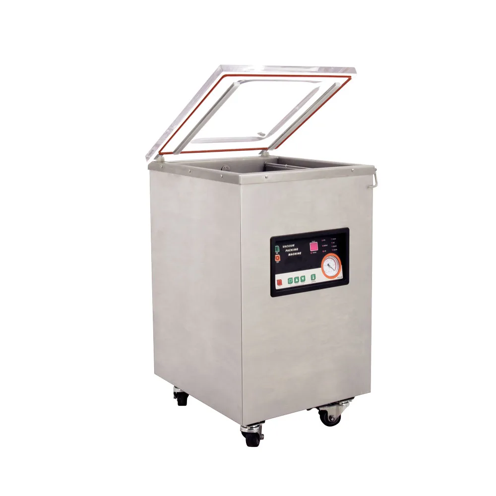 Heavy-duty Vacuum Packaging Machine with 1.2 HP and Two 16″ Seal Bars