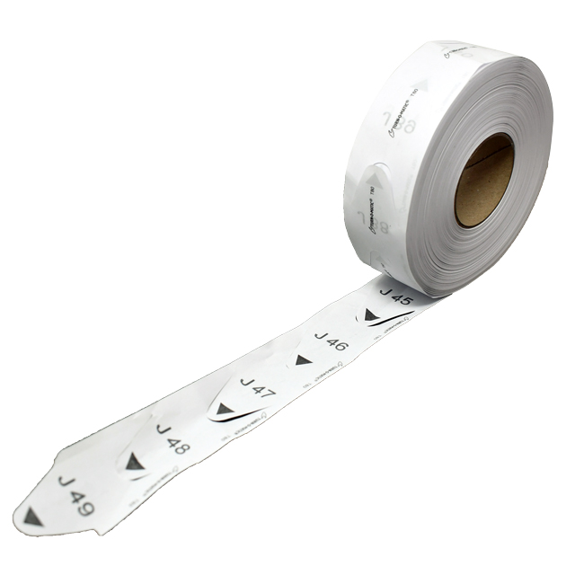 White Tickets (30 ROLLS/CASE)