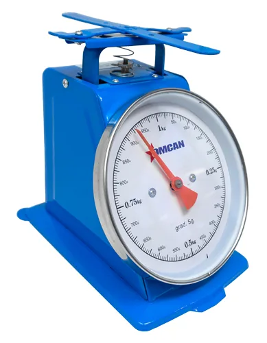 1 Kg. capacity Dial Spring Scale with Stainless Steel Plate