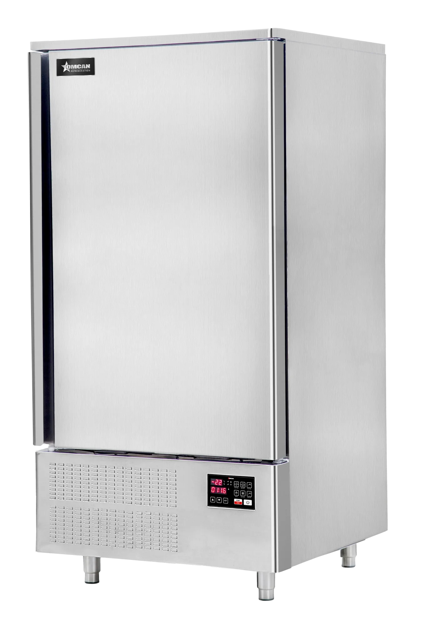 31“ Floor Blast Chiller 10 x GN 1/1 Pan Capacity, 110 V, 1 Phase