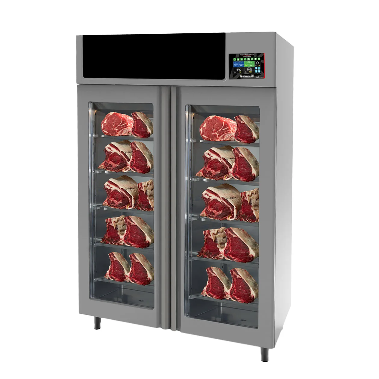 Stagionello® Maturmeat® 200 kg Meat Curing Cabinet with ClimaTouch® & Fumotic®