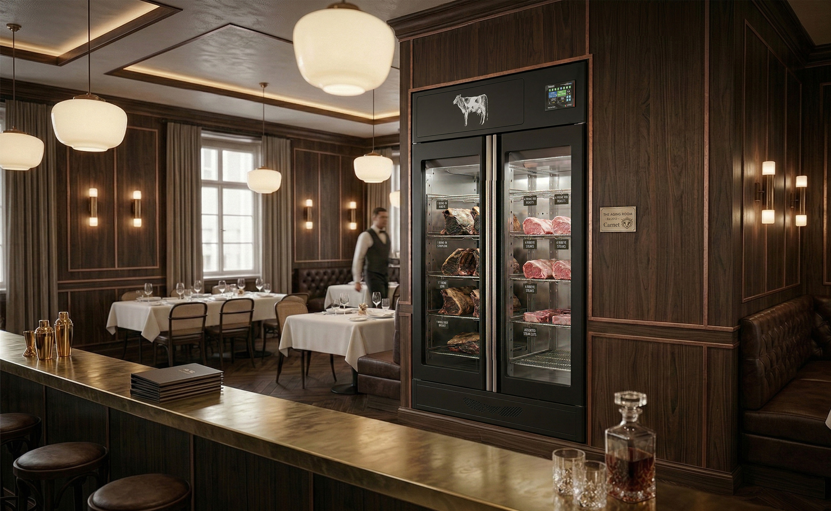 Stagionello® Maturmeat® 200 kg Meat Curing Cabinet with ClimaTouch® & Fumotic®