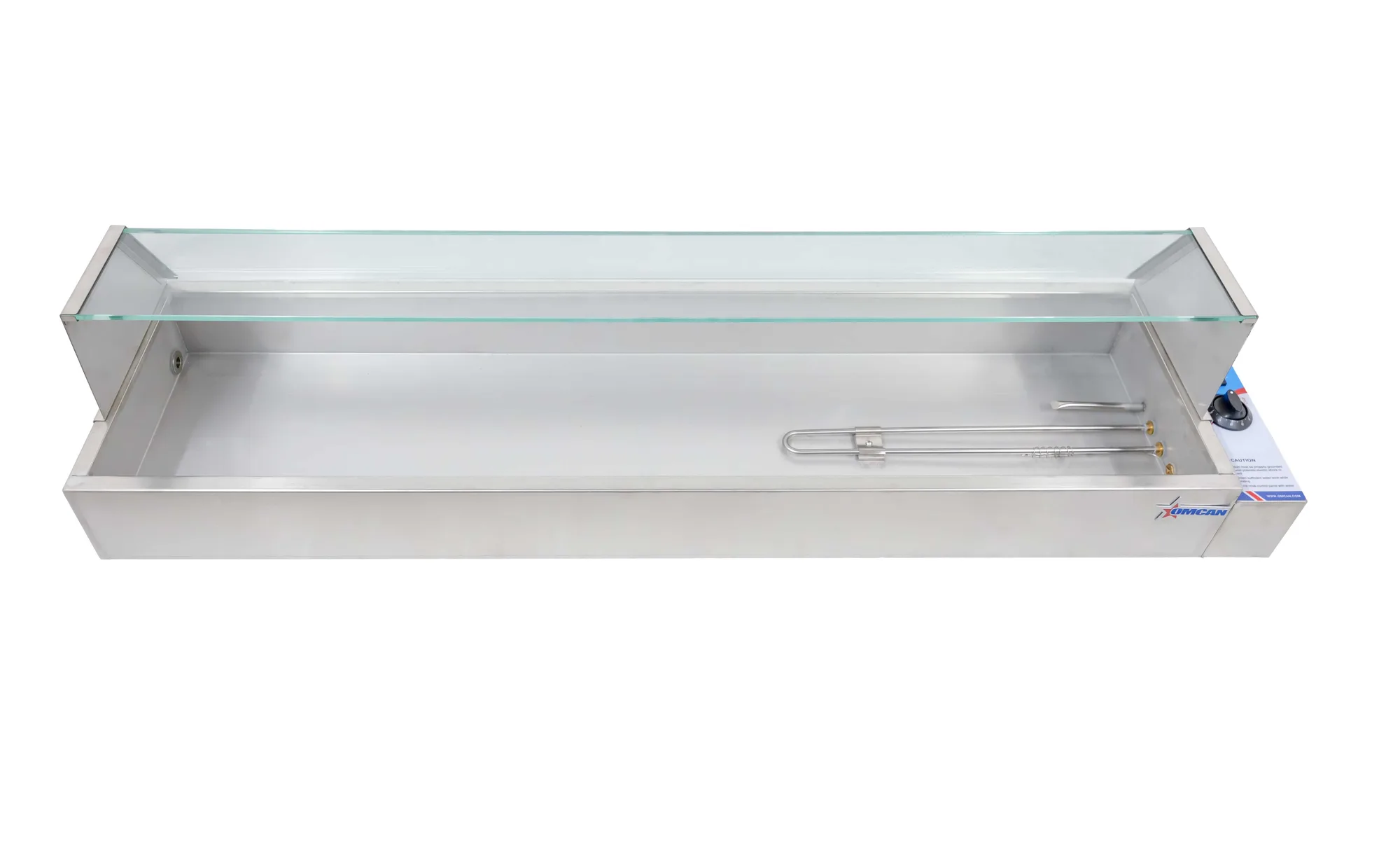 57" Bain Marie with 5 Half-size Pans - 1.8 kW, 110 V/60 Hz/1 Ph