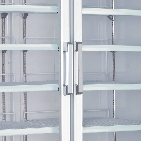53″ Two (2) Glass Door Freezer, 45 cu.ft (1270 L), White