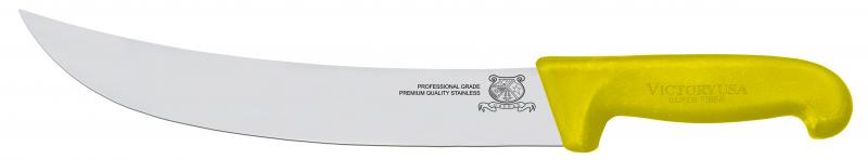 12" Steak Knife with Yellow Super Fiber Handle