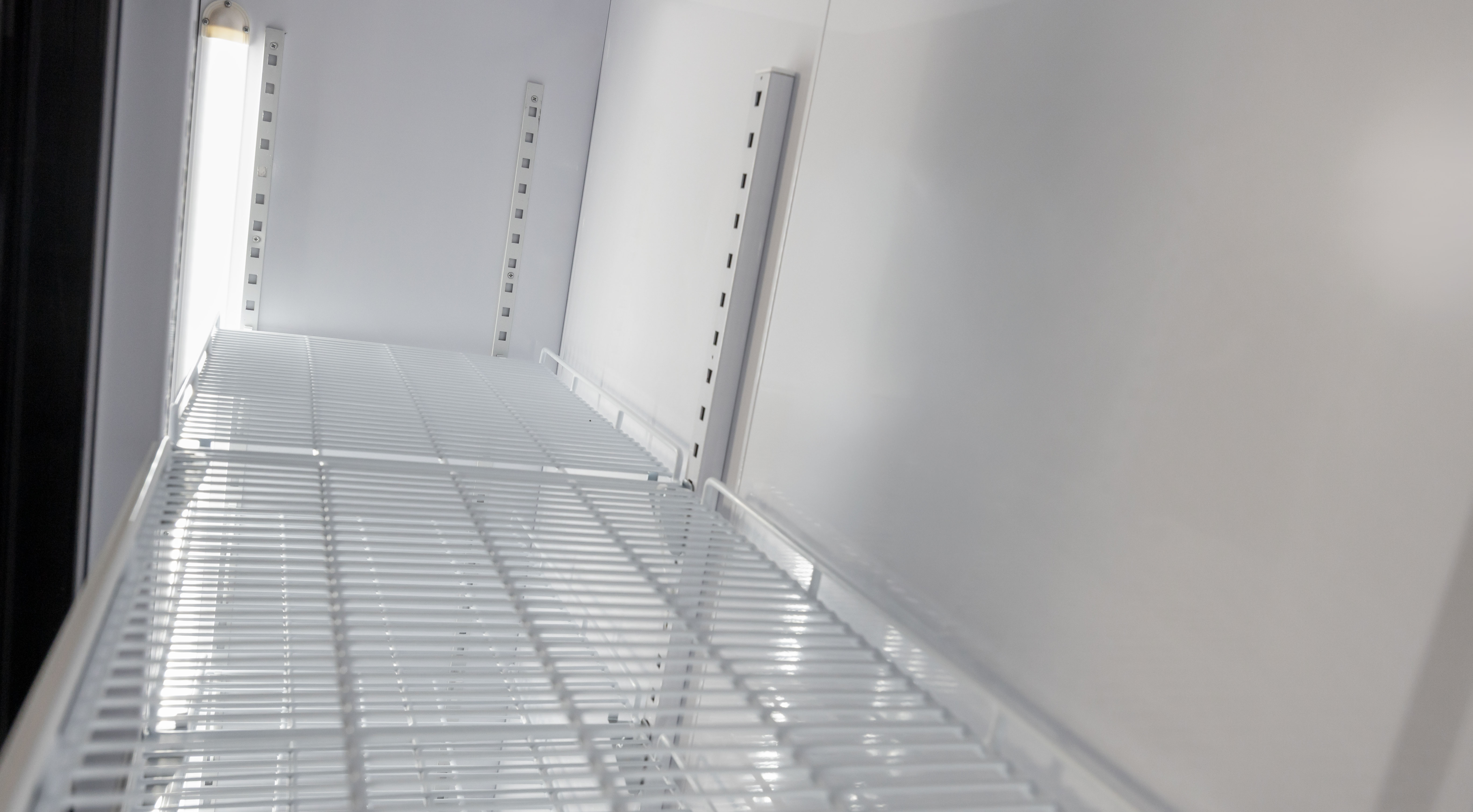 72” Three (3) Glass Door Display Refrigerator with LED Light, 53 cu.ft. (1500 L), Black