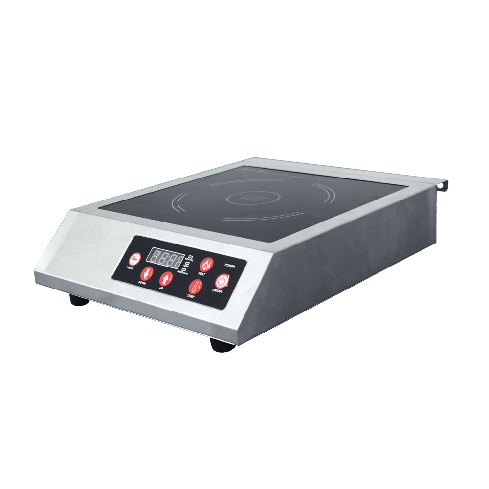 3.5 kW Stainless Steel Commercial Countertop Induction Cooker