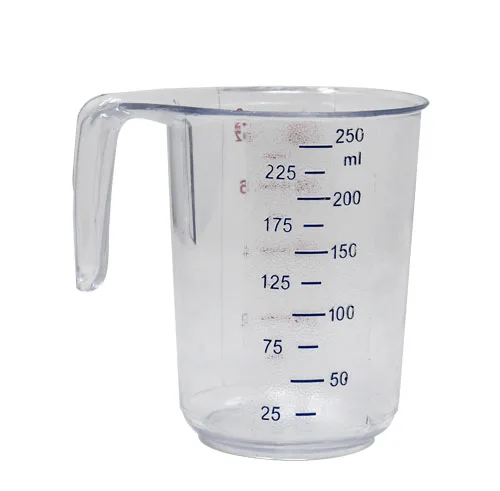 8 oz / 250 ml Clear Polycarbonate Measuring Cup
