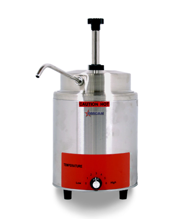 Countertop Stainless Steel Food Warmer with 3.5 qt capacity (with Pump)