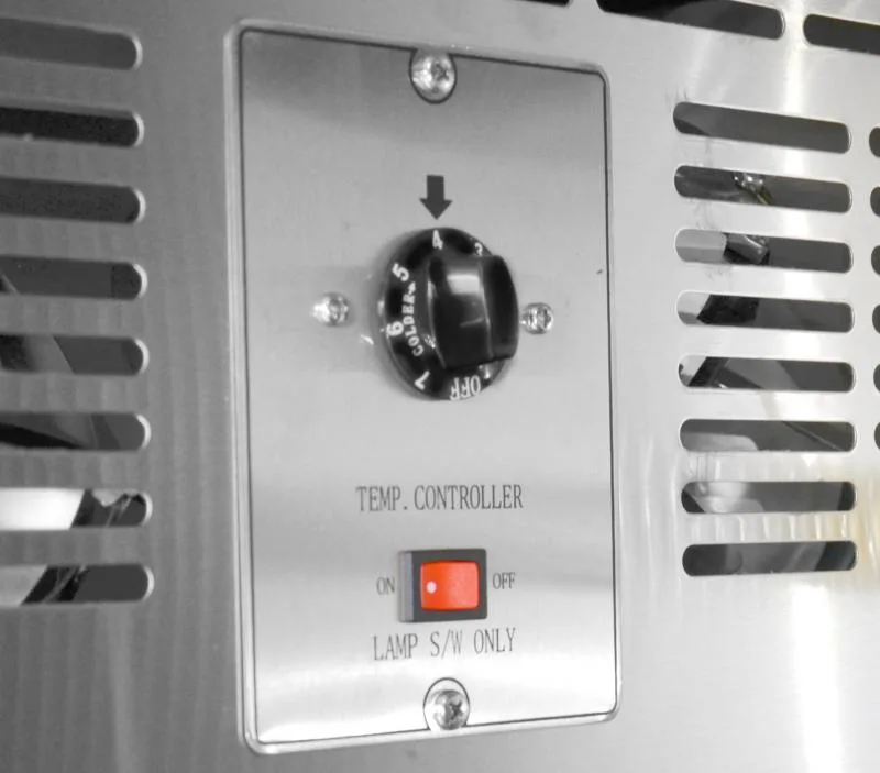 69″ Two (2) Door Kegerator / Beer Dispenser with 2 Taps, 23 cu.ft. (660 L)