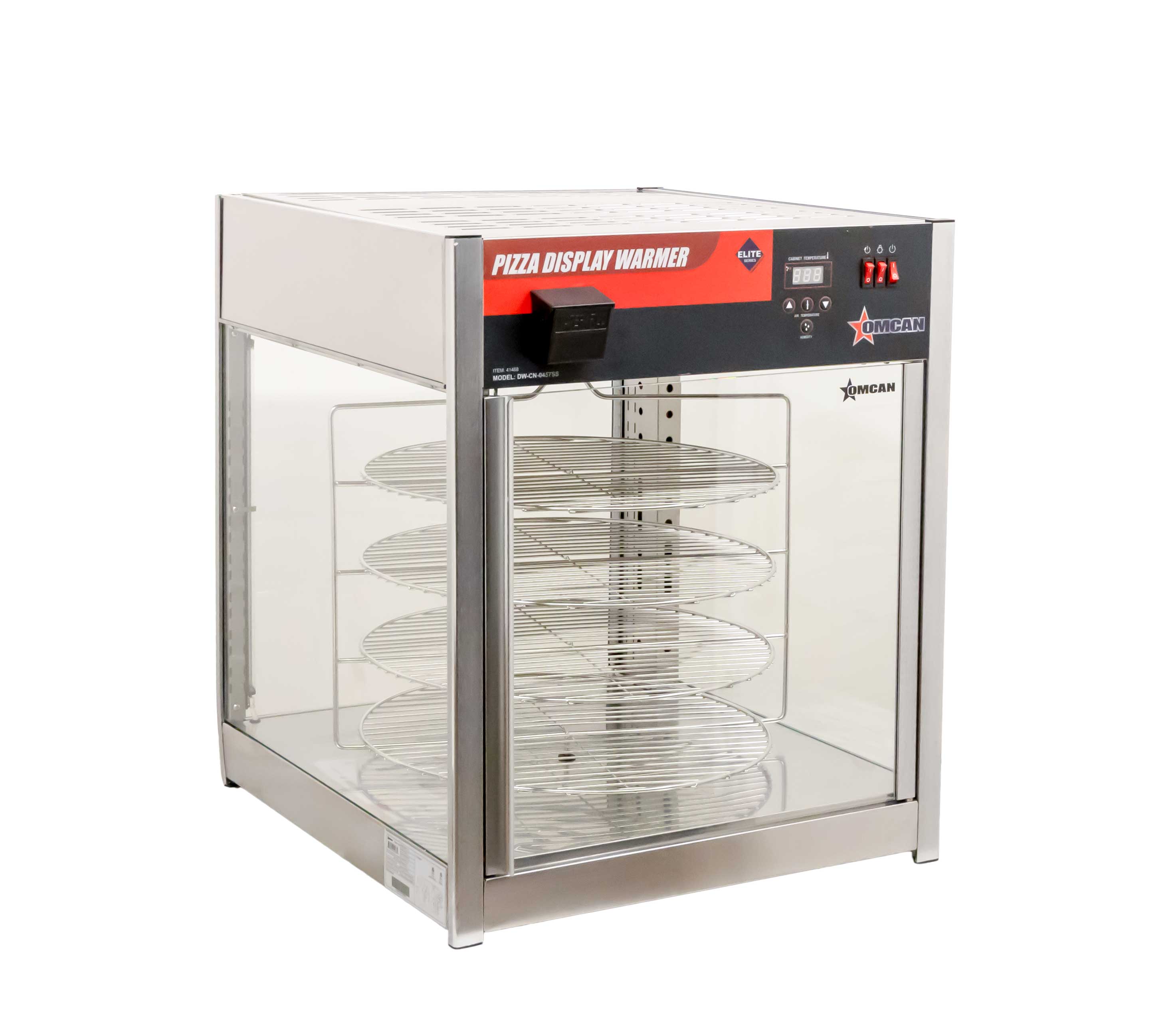 24" Pizza Display Warmer – 110 V, 1500 W