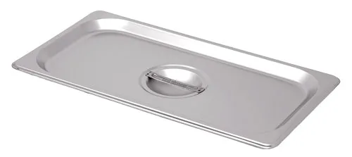 Third-Size Solid Stainless Steel Steam Table Pan Cover
