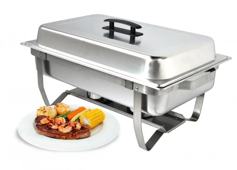 8.5 L / 9 qt Chafing Dish with Foldable Legs