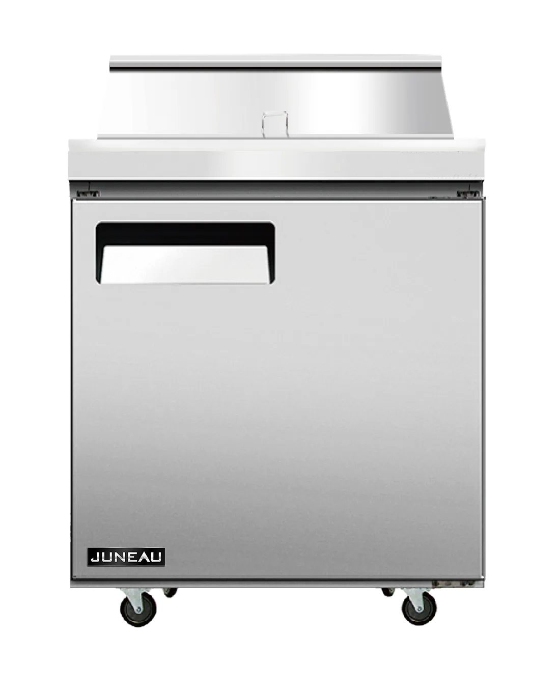 Juneau 28″ One (1) Door Refrigerated Prep Table, 3.4 cu.ft (95 Liters), Stainless Steel