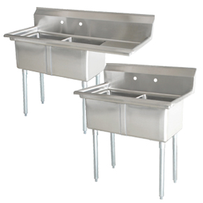 2-Compartment Sinks