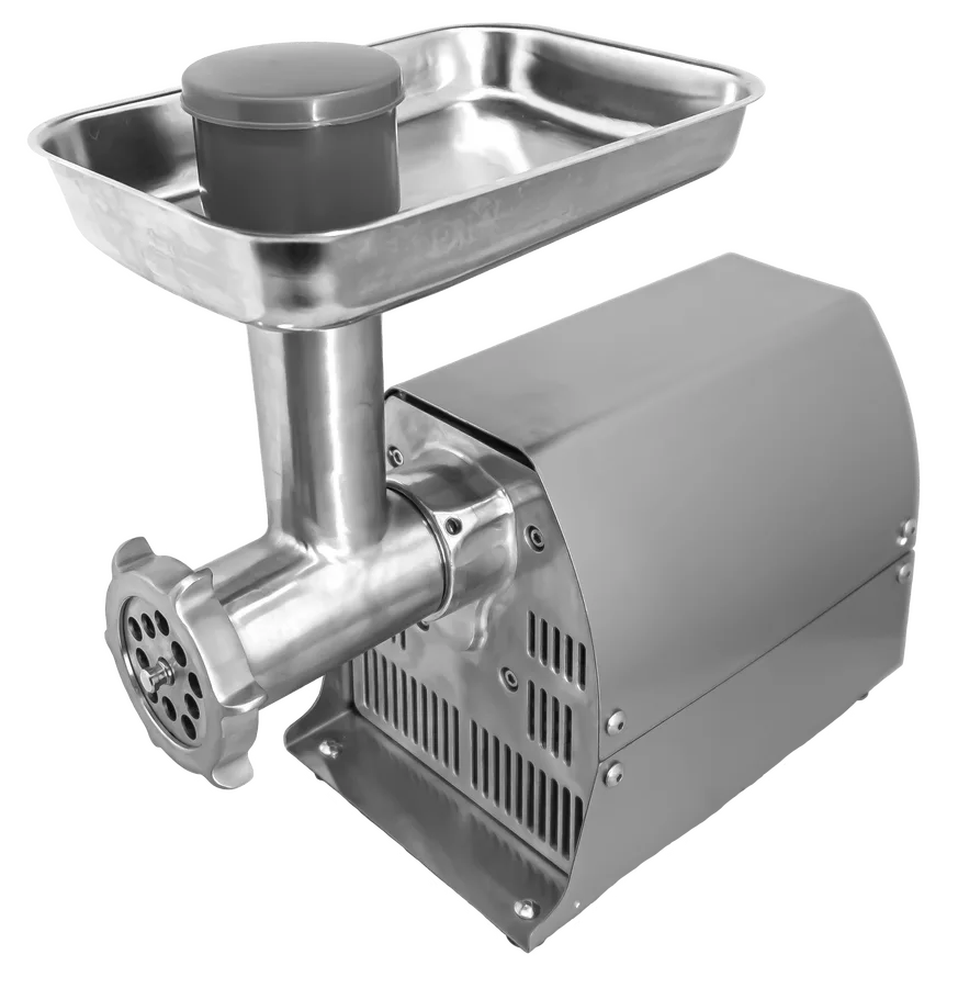 #8 Economic Light-Duty Stainless Steel Meat Grinder with 0.4 HP