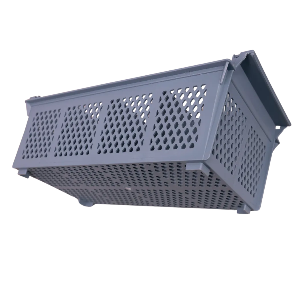 8 Compartment Dishwasher Cutlery Basket, Gray