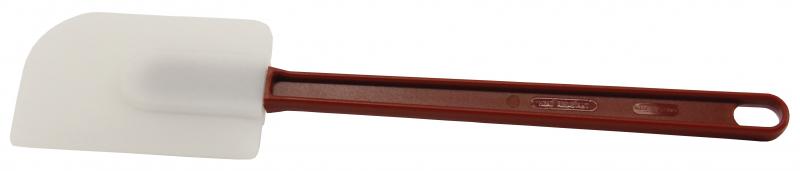 16" High Temperature Silicone Scraper with Red Handle