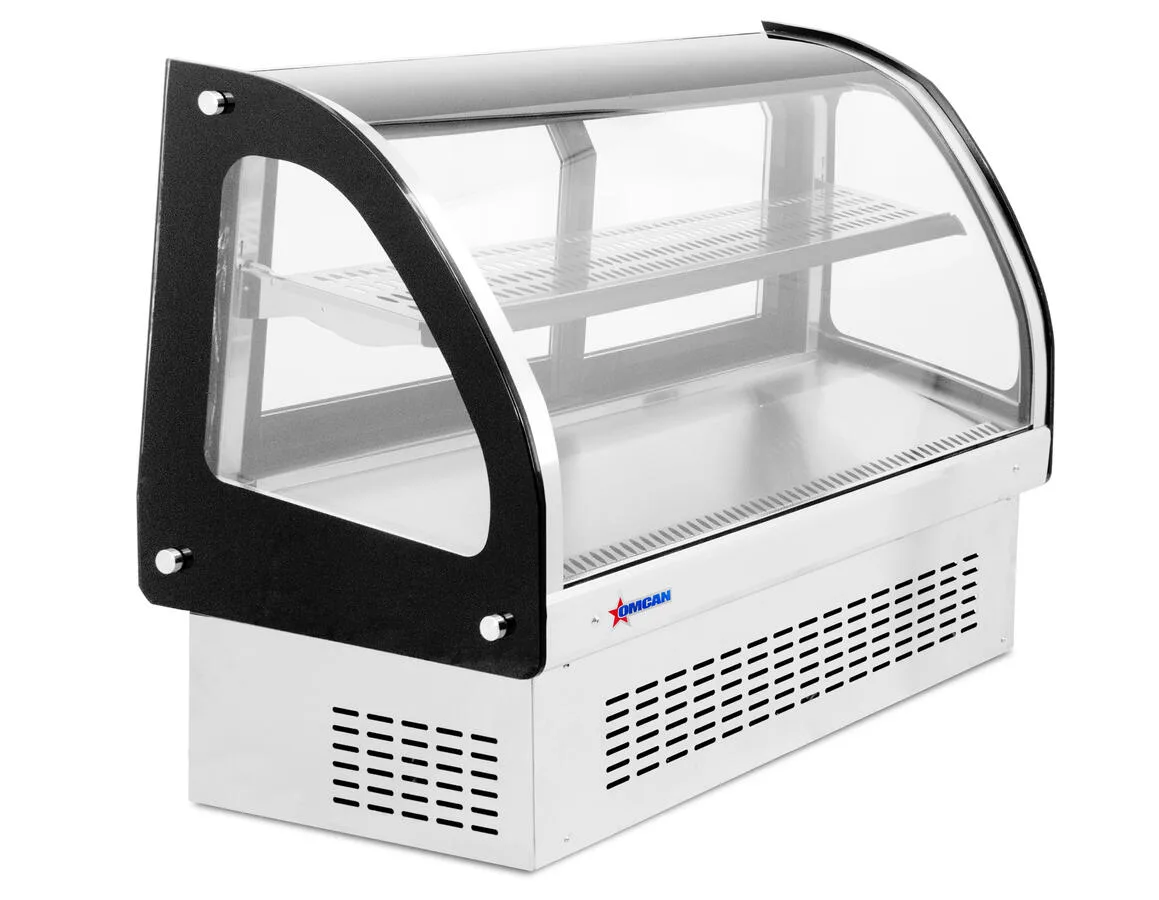 47″ Drop-In Curved Glass Refrigerated Display, 6 cu.ft. (173 L)