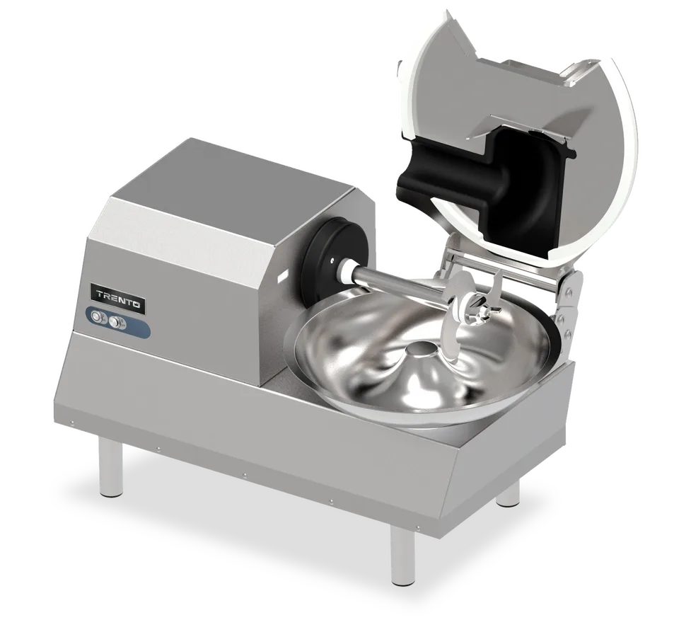 Trento 8 qt (10 lb.) Commercial Electric Bowl Cutter – 1 HP (750 W), 120 V