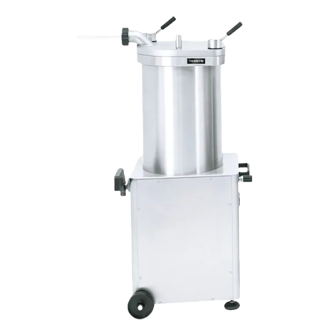 Talsa F50S 95 lb (43 kg) Hydraulic Piston Sausage Stuffer Stainless Steel | Trento - 208-220V, 3 Phase, 1800W (2.5 HP)