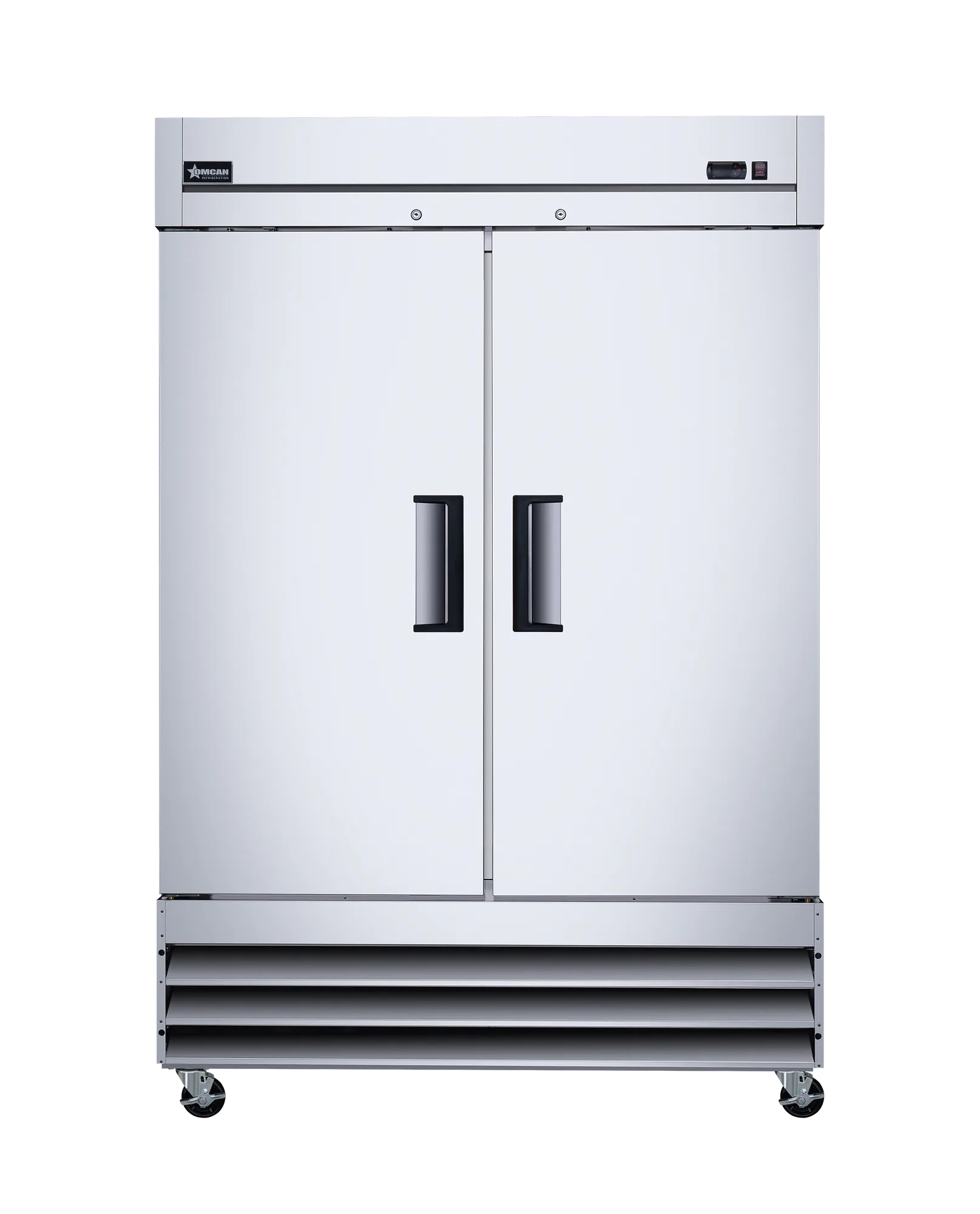 54″ Two (2) Door Reach-in Refrigerator, 47 cu.ft. (1330 L), Stainless Steel