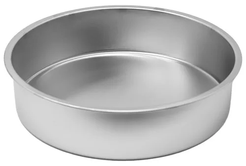 6 qt (5.6 L) Stainless Steel Round Chafing Dish with Roll Top Lid