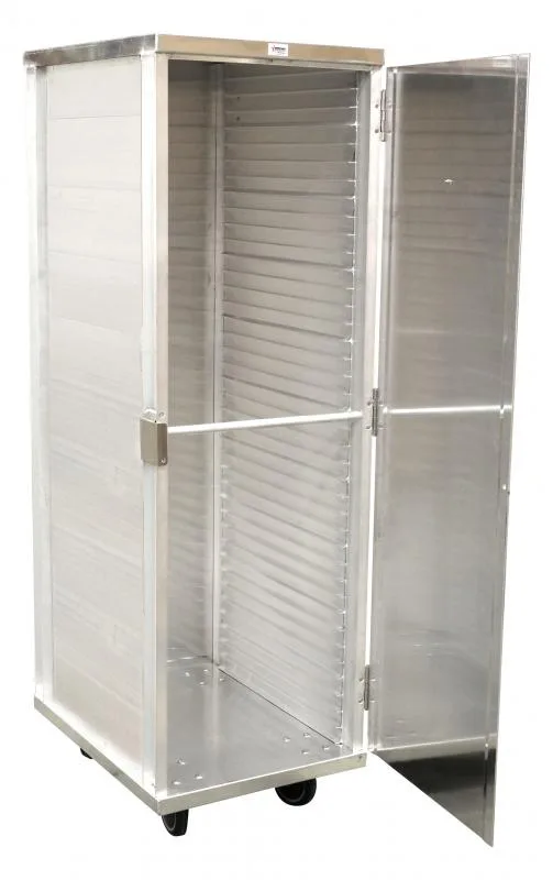 40-tier Enclosed Aluminum Pan Racks