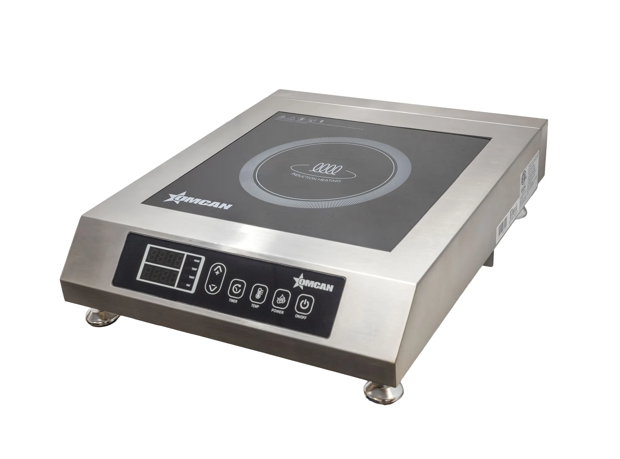3.4kW Super Wide Commercial Countertop Induction Cooker