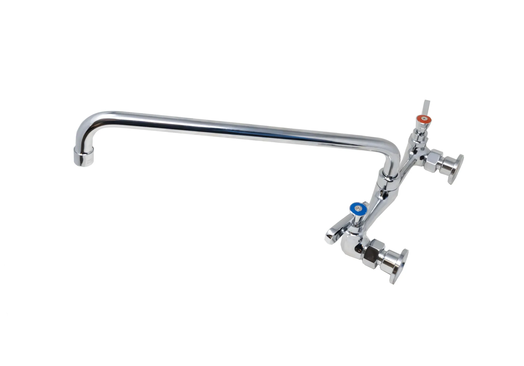 Splash Mounted Faucet with 16″ Swing Spout and 8″ Centers